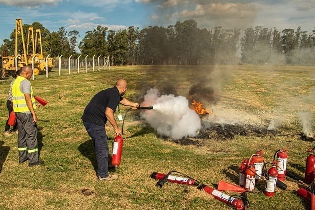 formation incendie extincteur